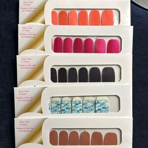 5 Color Street Set Bundle